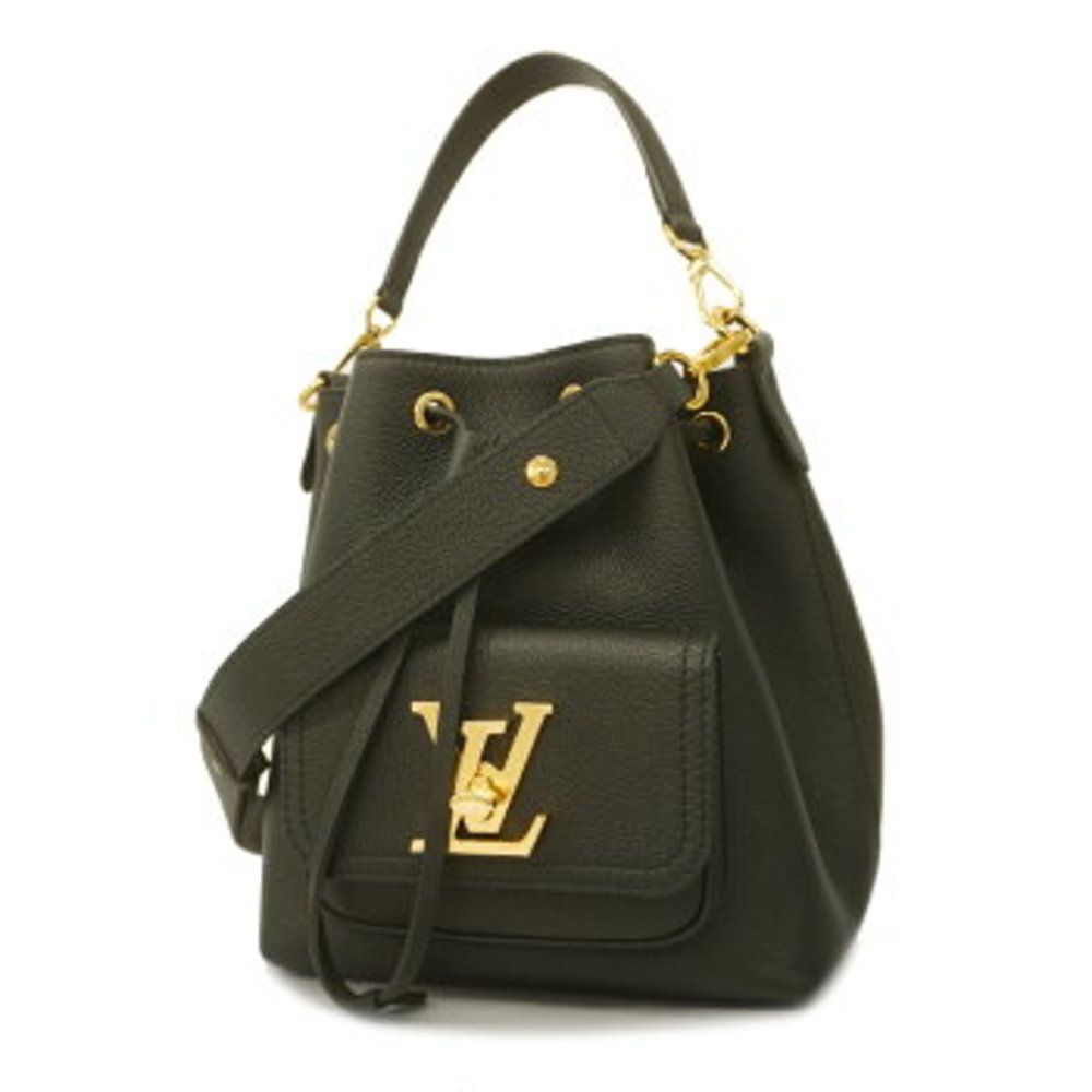 Louis Vuitton Emplant LockMe Bucket NV Shoulder Bag Noir Black
